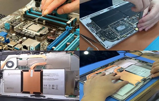 联想g505电脑进水后屏幕不亮维修